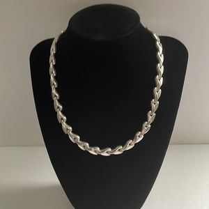 Sterling 925 Milor Italian Silver 17” Necklace.
